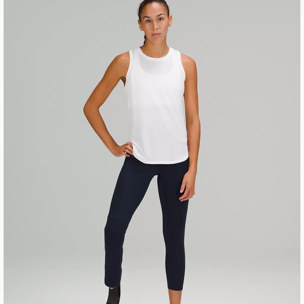 Lululemon workout tank top in white